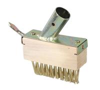 MagiDeal Outil de Retrait de désherbage, Brosse de désherbage métallique, Brosse de désherbage, Brosse de Nettoyage de Pont de Balai à Brosse métallique, pour