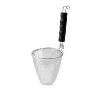 MagiDeal Panier de pâtes en treillis en acier inoxydable Aliments Breffe de nouilles nouilles Blancheur Banching Bancher tamis Skimmer Pasta Cuiseur pour ramen, Cône Triangulaire