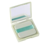 MagiDeal Papier matifiant visage, indispensable soin de la peau pour femmes, distribution facile, avec miroir intégré, idéal pour étudiants et hommes, 200, Vert