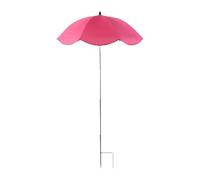 MagiDeal Parasol pour Plantes D'extérieur, Parasol pour Plantes de Jardin, Parasol de Jardin pour Protéger Les Plantes Du Soleil Brûlant Pare-Soleil Robustes pour En Pot, Rose