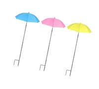 MagiDeal Parasols pour Plantes, Housses d'ombrage décoratives, Robustes et polyvalentes, Protection pour jardinières, Pots, Jardins et Plates-Bandes, 3 Pièces