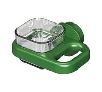 MagiDeal Parket Aliments Plat Bird Waterer Grand capacité Stable Aifant d'oiseau d'alimentation Bol d'alimentation de Tasses pour Perroquet à l'intérieur de la, Vert