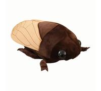 MagiDeal Peluche Cigale à Collectionner, Mignonne et réaliste, idéale comme Cadeau de Vacances, décoration de canapé, poupée de Dessin animé pour garçons et, Brun