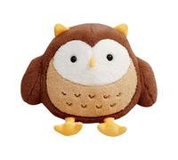 MagiDeal Peluche hibou en forme de hibou, animal en peluche doux et convivial, décoration de la maison, oreiller en peluche hibou, dessin animé pour fête à, Brun