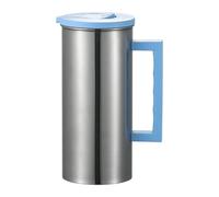 MagiDeal Pichet D'eau En Acier Inoxydable, Cruche à Eau Inox Carafe1.8 L, Pichet à Boire Froid Maison Métallique à Eau pour Rassemblements de Vacances Travel, Servir de L'eau, Des Jus de Fruits, Bleu