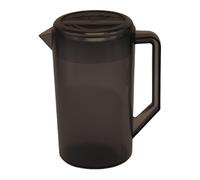 MagiDeal Pichet distributeur d'eau et de boissons, facile à remplir, portable, pour réfrigérateur, pour fête d'été, extérieur, 2,3 L, Brun