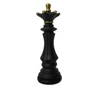 MagiDeal Pièces d'échecs en résine Statues Figures Jeu d'échecs Figurine Pièces Accessoires de Jeu d'échecs International pour Bureau Meuble TV, Reine