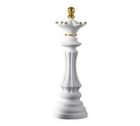 MagiDeal Pièces d'échecs en résine Statues Figures Jeu d'échecs Figurine Pièces Accessoires de Jeu d'échecs International pour Bureau Meuble TV, Reine Blanche
