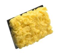 MagiDeal Pinceau à texture éponge artificielle Outil de peinture murale à domicile Outils à main Facile à utiliser Pinceau de décoration murale polyvalent de, Jaune