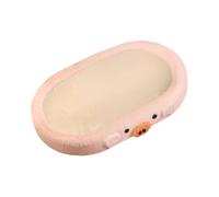 MagiDeal Planche à gratter Ovale pour Chat, Protection de Meubles Robuste, Motif Dessin animé, pour Chats d'intérieur, Rose