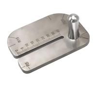 MagiDeal Plaque de poinçonnage pour Couture du Cuir, Accessoire d'aide à la Traction Simple à Utiliser pour débutants et Professionnels