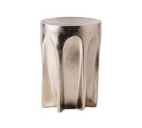 MagiDeal Plateau Décoratif Plateau Centre de Table Objet Sculptural Support Ornemental Élégant en Aluminium Brossé Convient à l'Entrée Salle de Séjour Étagères Consoles Tables Basses 11x11x15cm