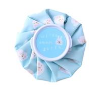 MagiDeal Poche de glace et sac isotherme réutilisable et étanche pour eau chaude ou froide, enveloppement réfrigérant pour genou, épaule, jambe dos, Chien Bleu