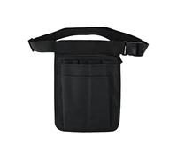 MagiDeal Pochette de Sac Banane pour infirmière, Sac à Outils pour infirmière réglable, Ceinture Utilitaire médicale Professionnelle, Ceinture d'organisation, Noir