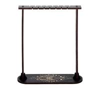 MagiDeal Portable en Bois Pendule Affichage Cadre Pierres présentoir pour coraux al décor à la Maison, Une
