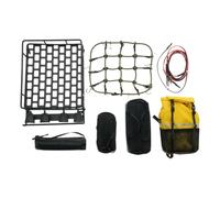 MagiDeal porte-bagages et galerie de toit pour crawler radiocommandé à l'échelle 1/10, 1/12 et 1/14 : accessoires de décoration à monter soi-même, Style C