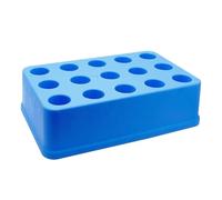 MagiDeal Porte-Outils CNC Plateau de Rangement Grande Capacité Foret Organisateur Portable Fraise Boîte de Rangement Support Étui, pour BT40 Bleu