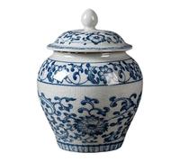 MagiDeal Pot à thé en céramique Multifonctionnel avec Couvercle hermétique, décoration intérieure, Robuste et, idéal pour la Maison, Style A