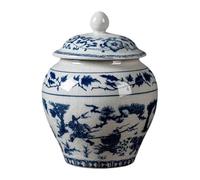 MagiDeal Pot à thé en céramique Multifonctionnel avec Couvercle hermétique, décoration intérieure, Robuste et, idéal pour la Maison, Style C