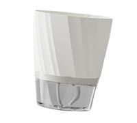 MagiDeal Pot de Fleurs à arrosage Automatique, Rebord de fenêtre extérieur, réservoir d'eau Transparent léger, conteneur de Plantation Simple, Pot de Plantes, Je