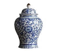 MagiDeal Pot de Gingembre en céramique, Vase à Fleurs en céramique décoratif, Pot en Porcelaine de Stockage de thé pour la décoration intérieure