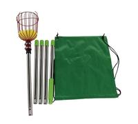 MagiDeal Poteau de cueillette de Fruits avec Panier, Outil de cueillette de Fruits en Mousse Facile à Fixer, Poteau de pour poiriers, pomelos et Cerises, 2m