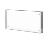 MagiDeal Présentoir à Billets de Banque en Acrylique, Cadre de présentation, Support et Protection de qualité supérieure, Facile à Installer,