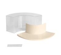MagiDeal Présentoir transparent pour poupées en peluche, organiseur de rangement pour figurines en peluche, personnages d'anime, Beige