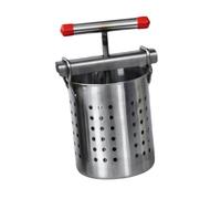 MagiDeal Presse à jus manuelle, presse à raviolis, passoire à légumes multifonctionnelle en acier inoxydable pour la maison et le restaurant, 12.3 X 13.8 Cm