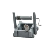 MagiDeal Puits miniature unique au 1/35 avec manivelle, idéal pour la création de maquettes, de scènes et de micro-. Kit de bricolage à monter