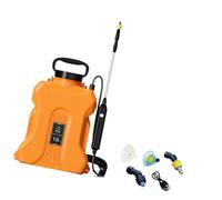 MagiDeal Pulvérisateurs électriques 12 L, Distributeur agricole Professionnel, pulvérisateur de Jardin Portable et Confortable, Accessoires pour l'arrosage, Orange