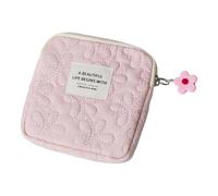 MagiDeal rangement pour serviettes, pochette légère pour tampons, pour filles, femmes, dames, pièces monnaie, Rose