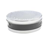 MagiDeal Râpe à Fromage avec récipient et Couvercle Râpe à Fruits et légumes Trancheuse à Main Facile à Utiliser Broyeur d'aliments pour Carottes, Citrons, Noir