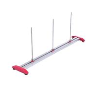 MagiDeal Règle de mesure de ballons ajustable, accessoire portable, outil de mesure de ballons en alliage d'aluminium pour les fêtes de mariage et