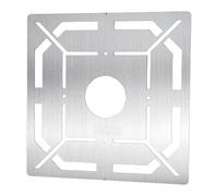 MagiDeal Règle de mesure pour siphon de sol, de carreaux, accessoires de salle de bain en acier inoxydable, outils de travail du bois, 5 Cm D'ouverture