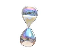 MagiDeal Sablier de Sable, Horloge de Sable, décoration Nordique, sablier coloré pour bibliothèque, Bureau, école, Cuisine, Restaurant, 15 Min