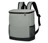 MagiDeal Sac à Dos Isotherme, Sac Isotherme Souple de Grande capacité pour Hommes et Femmes au Travail, au Parc de pêche, aux Excursions d'une journée, Gris