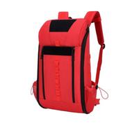 MagiDeal Sac à dos médical vide pour ambulanciers, sac de premiers secours pour traumatismes, pour trekking, camping, activités de plein air, sport, randonnée, Rouge