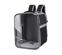 MagiDeal Sac à Dos pour Chat Confortable et Transparent avec fenêtre latérale en Maille, Sac à Dos de Voyage Pliable pour Chien pour randonnée, activités de, Noir