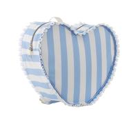 MagiDeal Sac de Maquillage en Forme de Coeur Sac cosmétique Mignon pour Ses Femmes Filles, Cadeau de la Saint-Valentin, Bleu