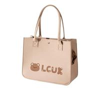 MagiDeal Sac de Transport pour Chat, Sac de Sortie pour Animaux de Compagnie, Sac de Transport Souple et Polyvalent pour Animaux de Compagnie, Sac de Voyage, Brun, M