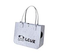 MagiDeal Sac de Transport pour Chat, Sac de Sortie pour Animaux de Compagnie, Sac de Transport Souple et Polyvalent pour Animaux de Compagnie, Sac de Voyage, Gris, M