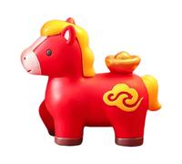 MagiDeal Sculpture de cheval décorative en résine, objet de collection Feng Shui, statuette animale pour bureau, chambre, ferme, cadeau pour un ami, F