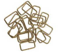 MagiDeal Set De 20Pcs Boucle en Métal Durable Pr Fabriquer Ceinture Harnais DIY Artisant - Bronze#3, 32x16x2.8mm