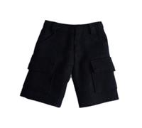MagiDeal Short cargo pour figurine articulée, masculin musclé, idéal pour habiller et porter une poupée à l'échelle 1:9 ou 1:12, Noir