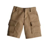 MagiDeal Short cargo pour figurine articulée, masculin musclé, idéal pour habiller et porter une poupée à l'échelle 1:9 ou 1:12, Kaki