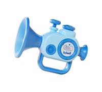 MagiDeal Sifflet de dessin animé, jouet de développement, prix en classe, jouet Musical avec petite forme de trompette, sifflets amusants pour les âges 2, 3 et, Bleu