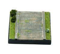 MagiDeal Socle d'exposition à l'échelle 1:64, à Monter soi-même, réaliste et détaillé, pour Une décoration de Bureau Robuste, Style E