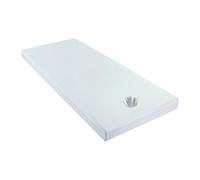 MagiDeal Spa Massage Lit Cover Feet Protector Resictial with Hole 31.50nchx74.80 pouce Enveloppe de machine à laver le lit de lit de massage, Blanc