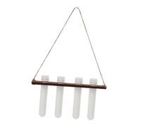 MagiDeal Station de Propagation de Plantes, Vase à bourgeons de Fleurs, Support en Bois, propagateur Suspendu, Plantes hydroponiques, Coupe pour la Maison,